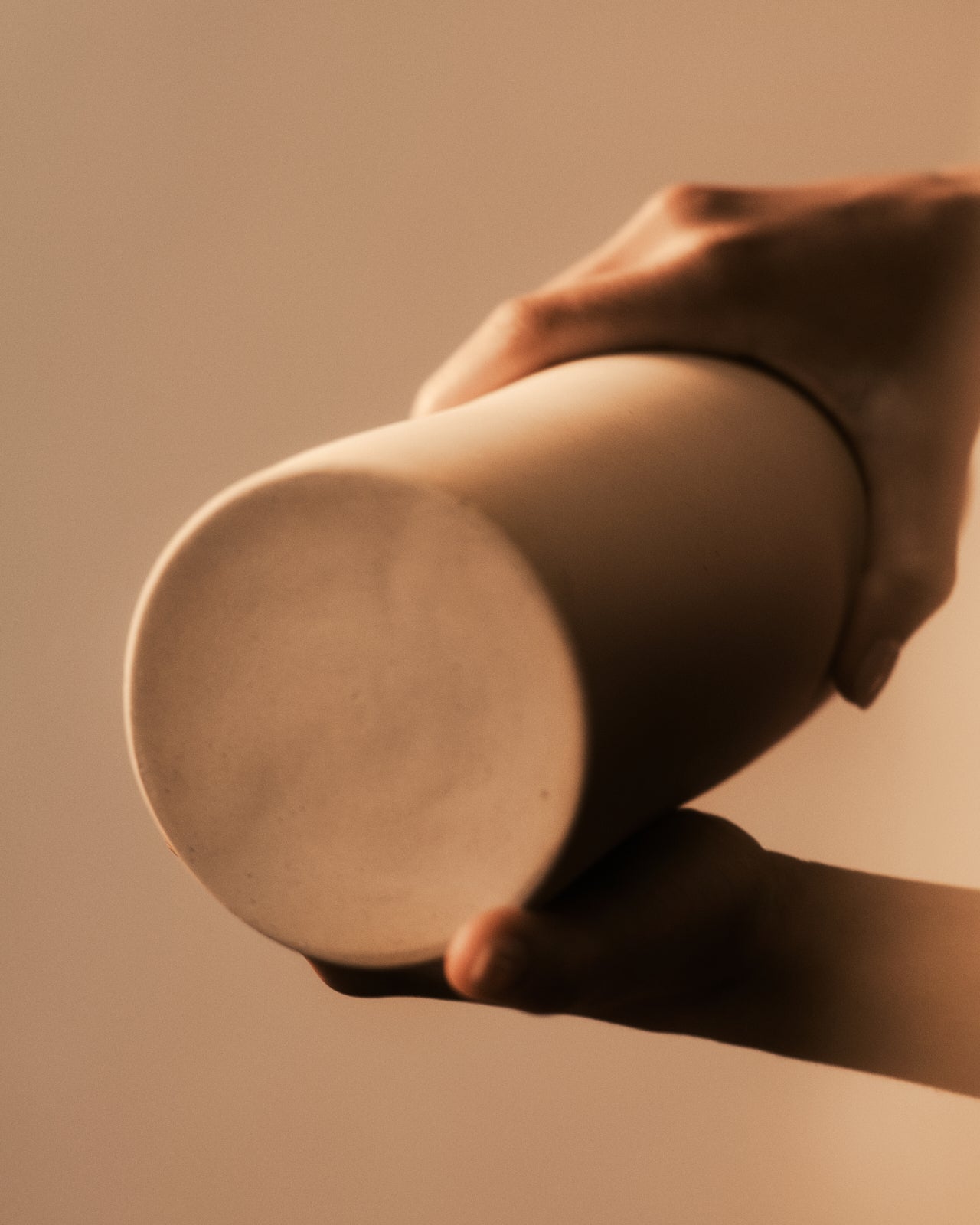 Clay Water Pitcher - Ivory