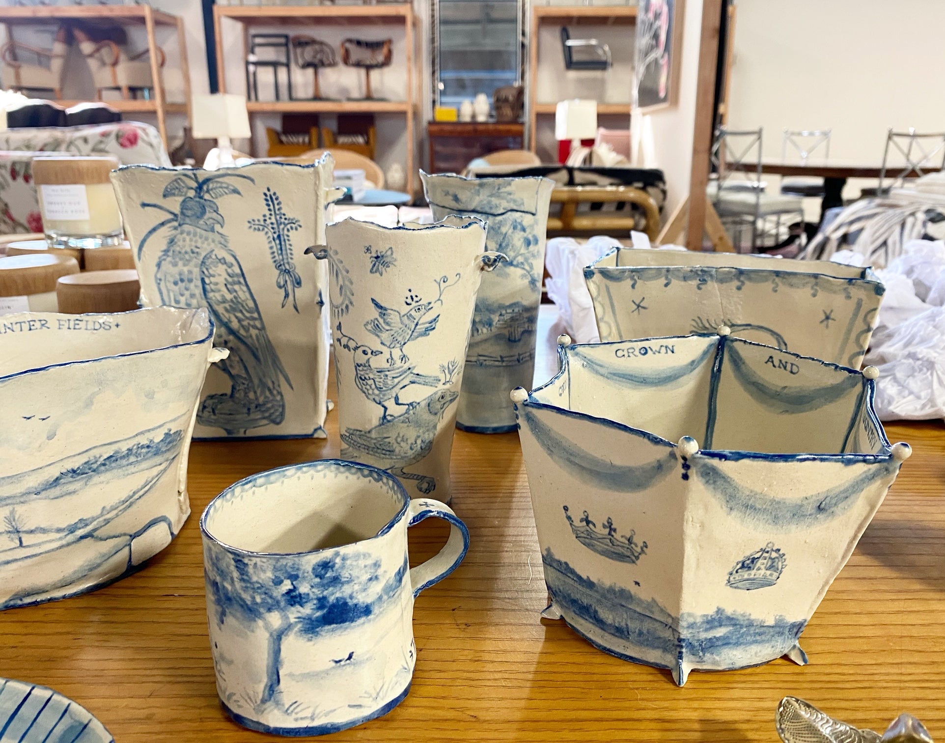 Crown and Country Vase