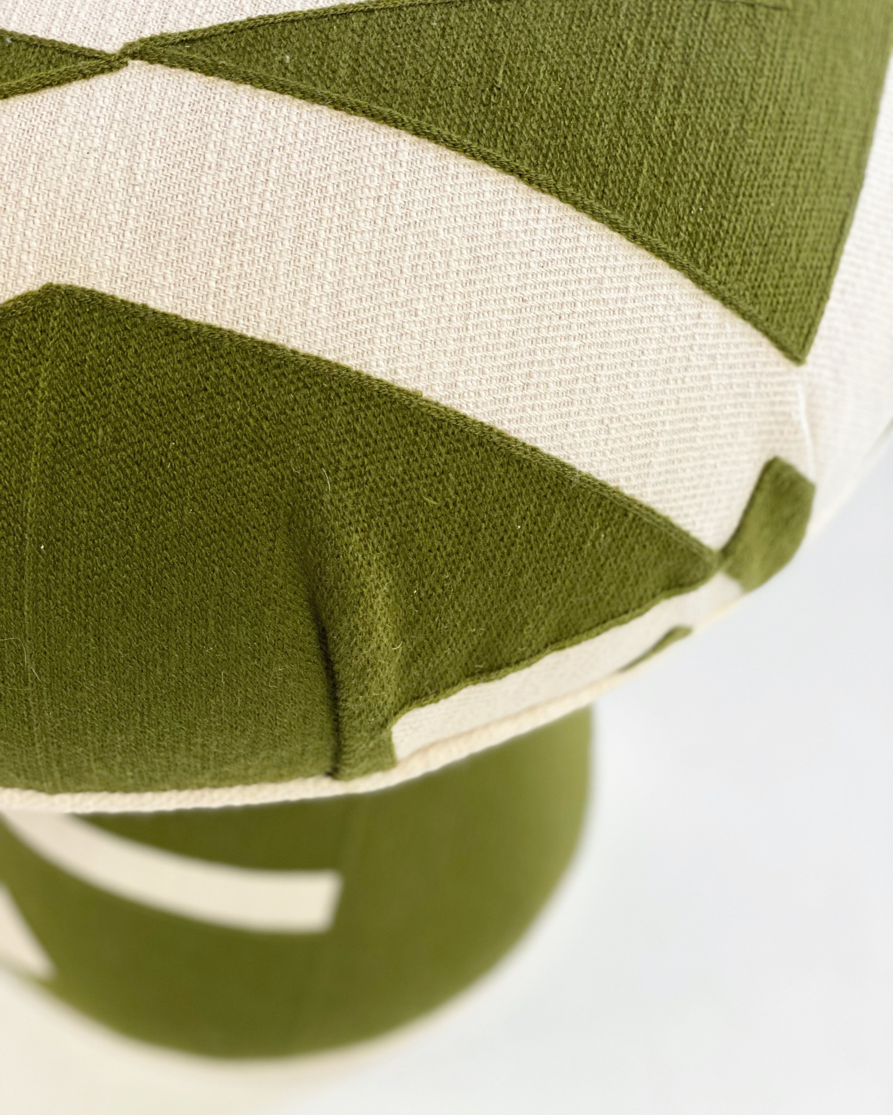 The Forsyth Mushroom Pouf in Pierre Frey Wokabi