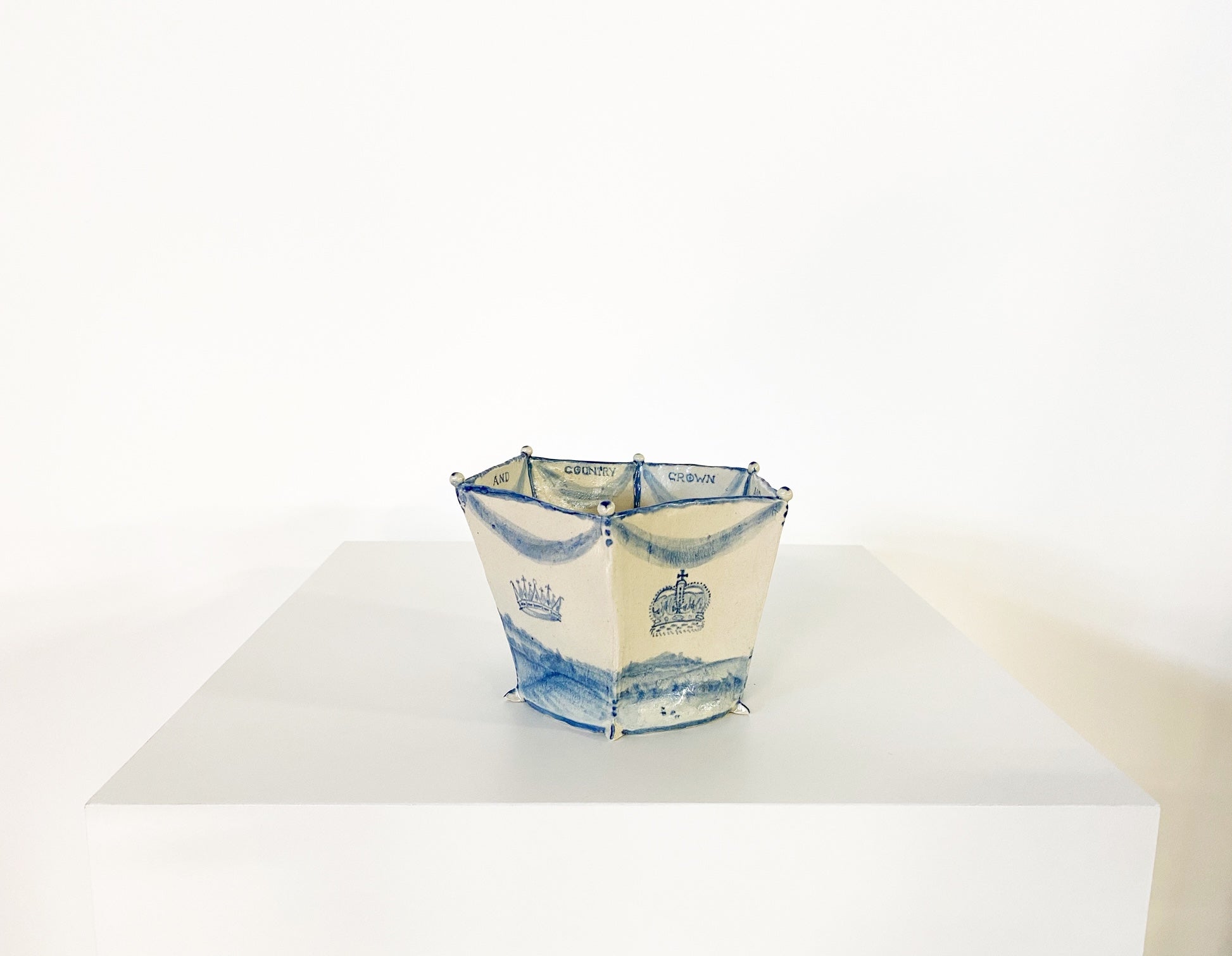 Crown and Country Vase