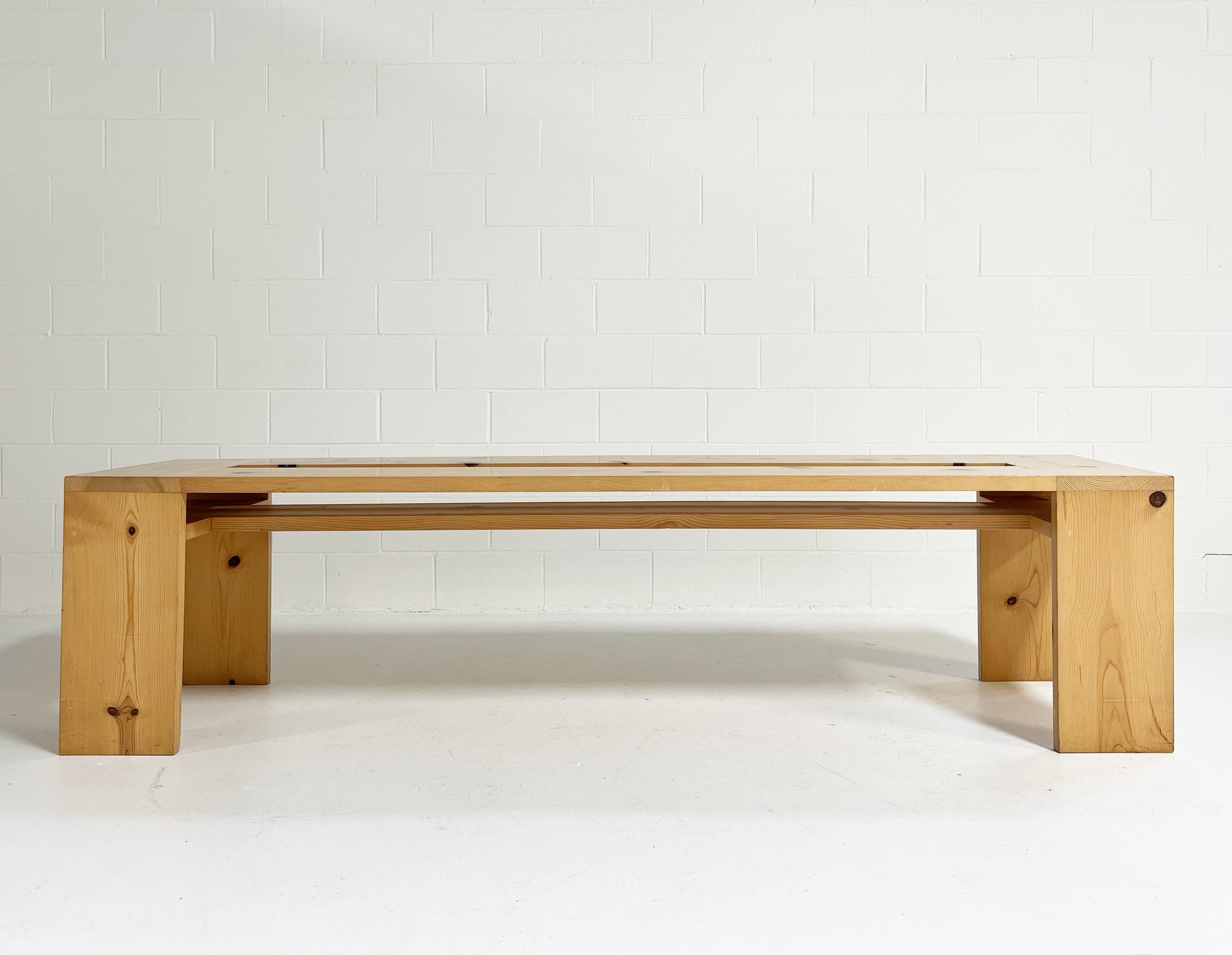 Slotted Library Tables Selected by John Pawson for the 1995 Calvin Klein Store in New York, Two Available