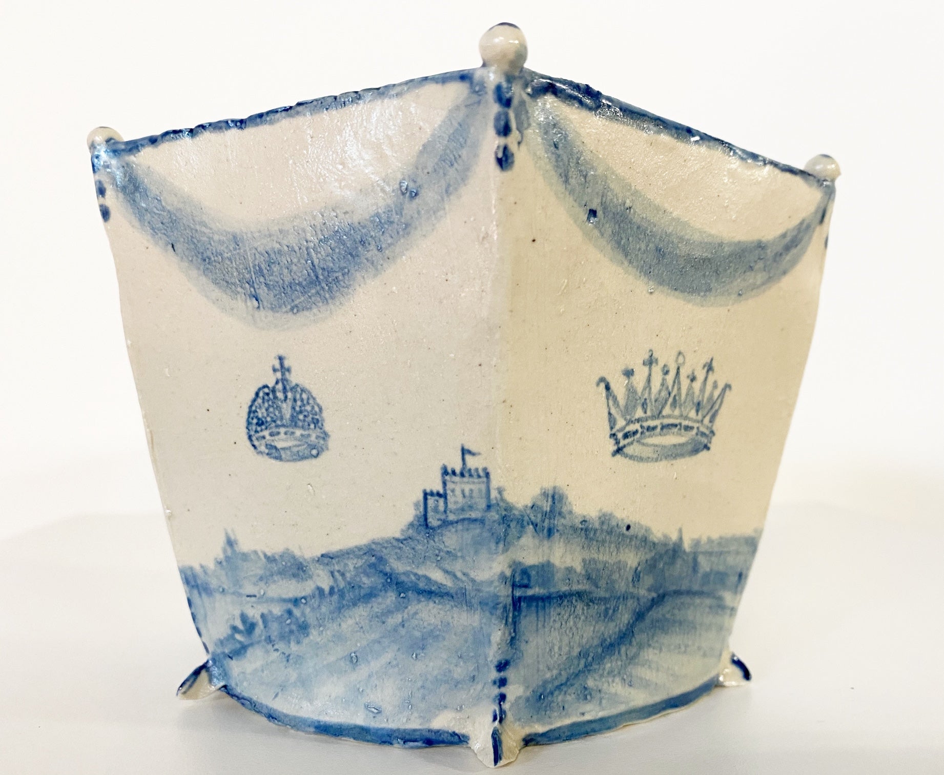 Crown and Country Vase
