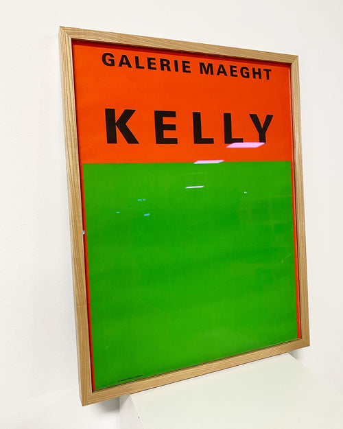 Ellsworth Kelly Framed Exhibition Poster