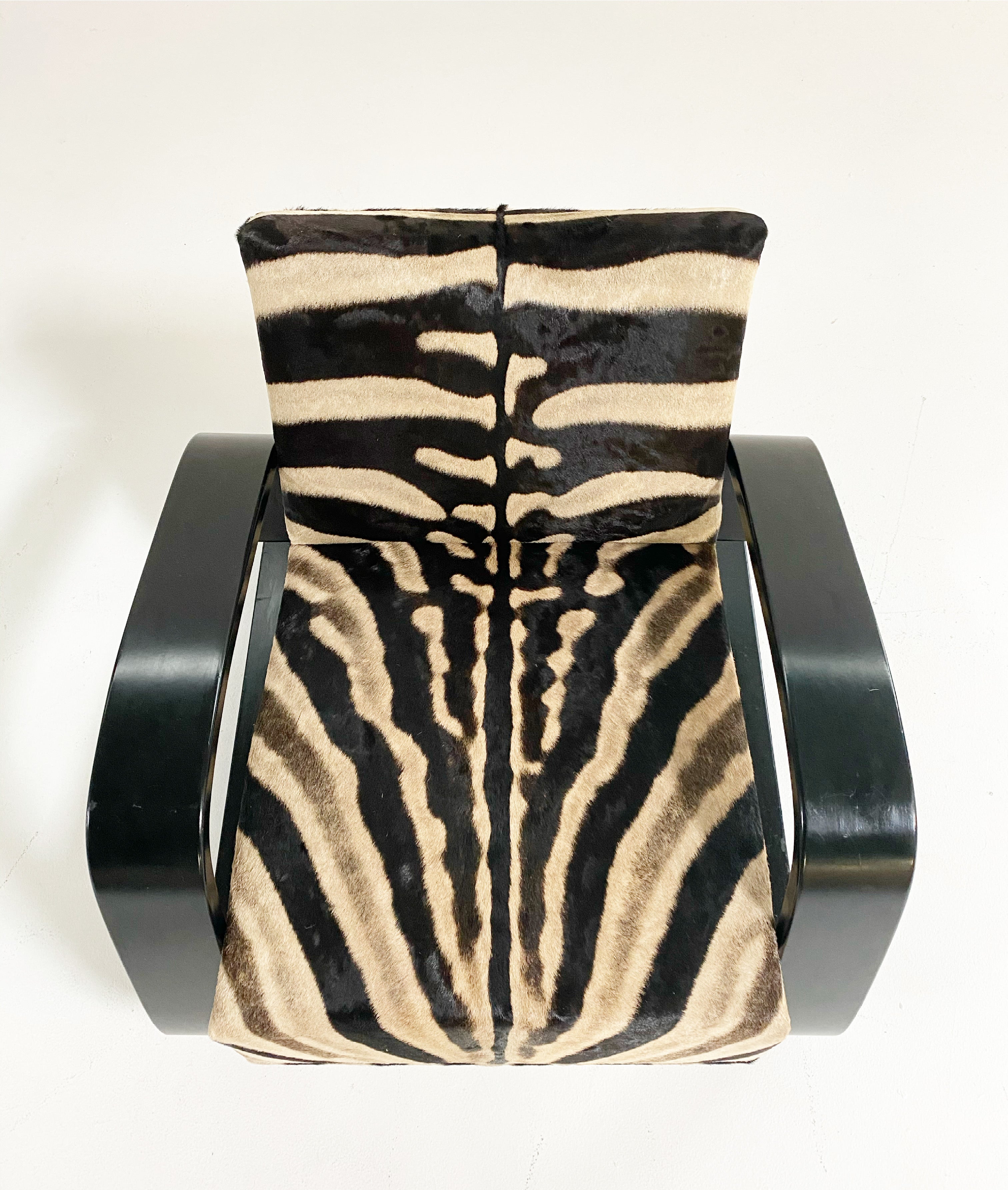 Model 400 "Tank" Lounge Chair in Zebra
