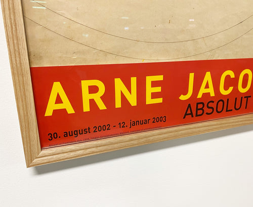Arne Jacobsen Framed Exhibition Poster