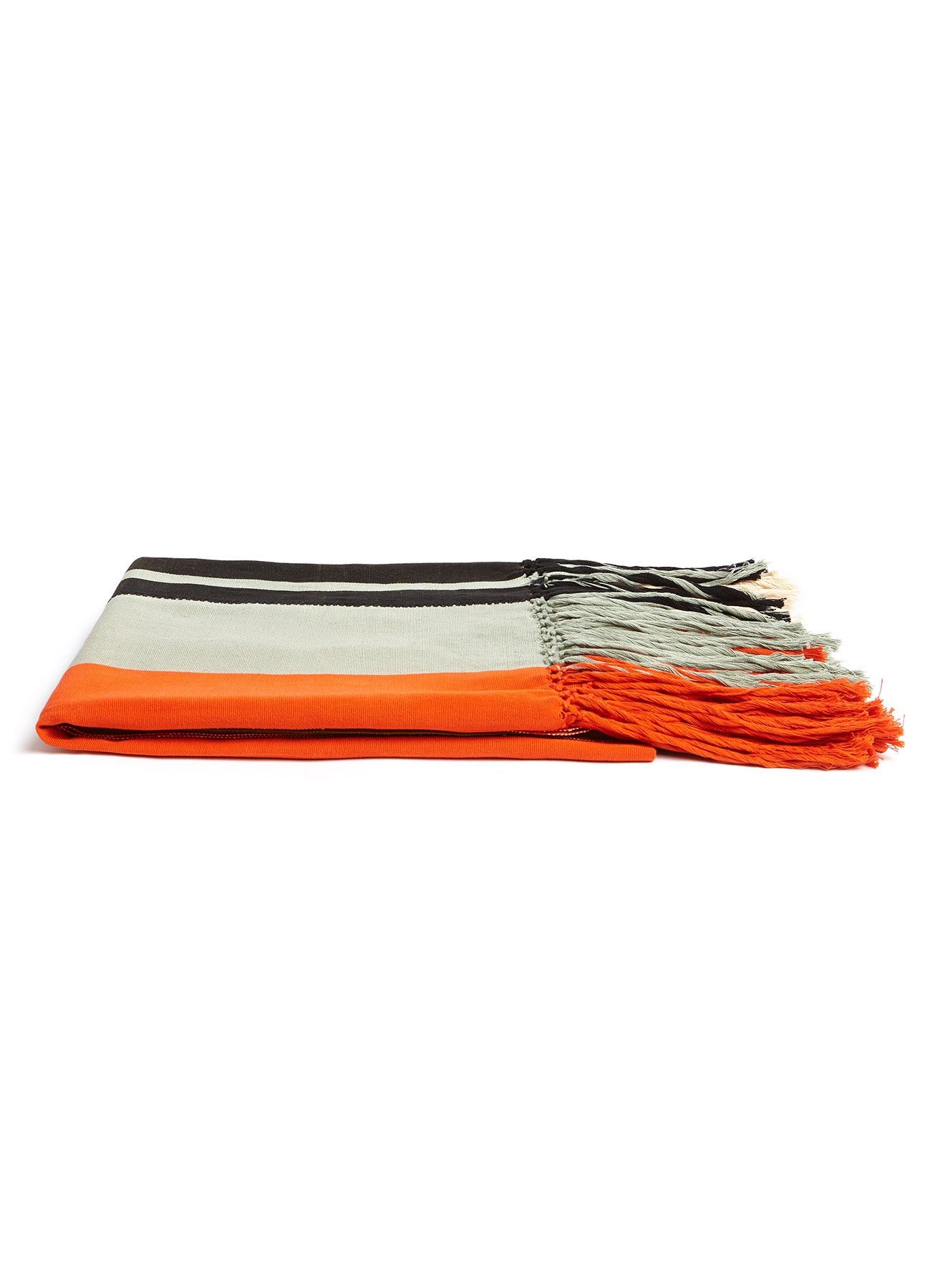 Cristobal Throw - Orange and Olive