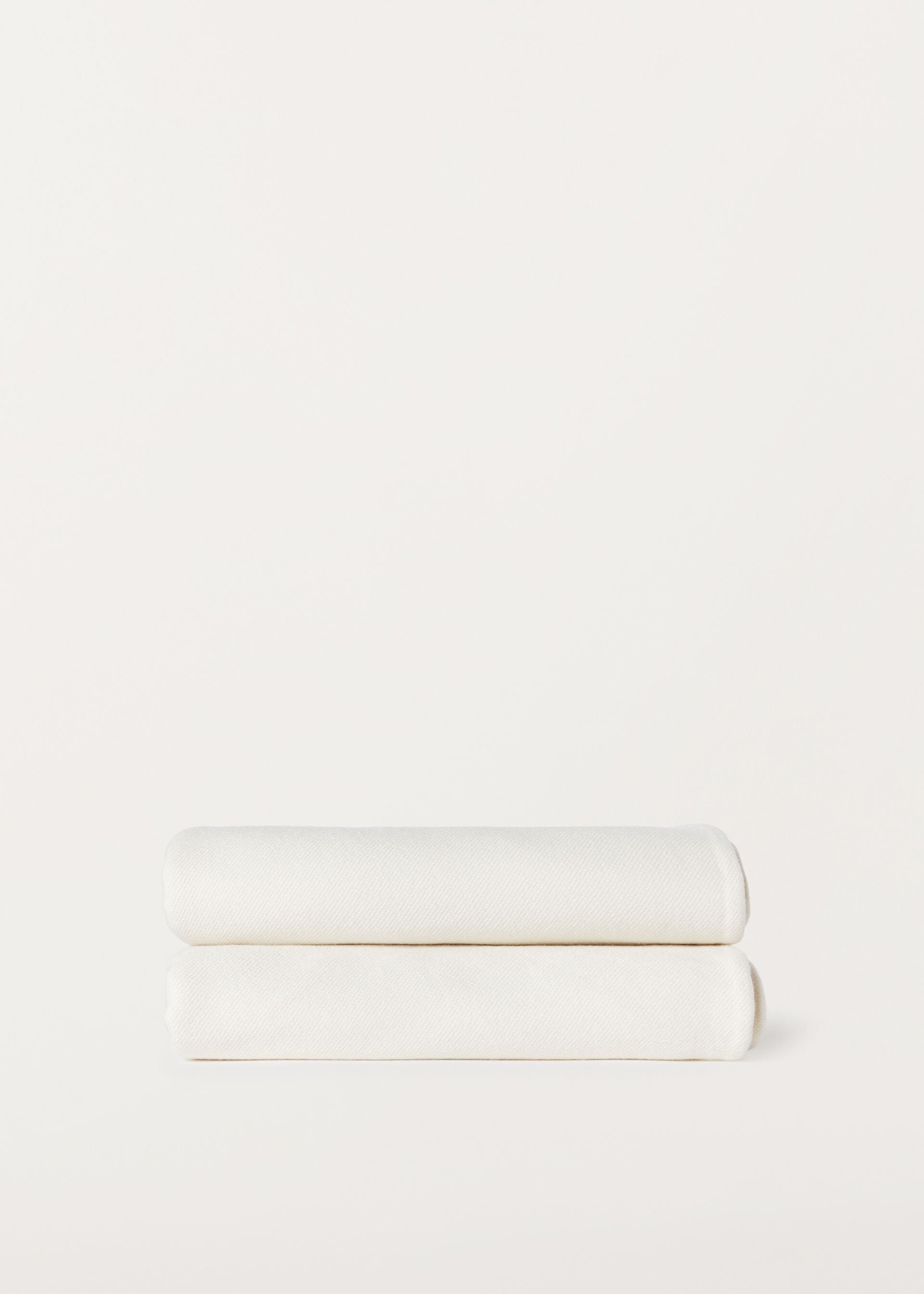 Large Bed Blanket, Biancore