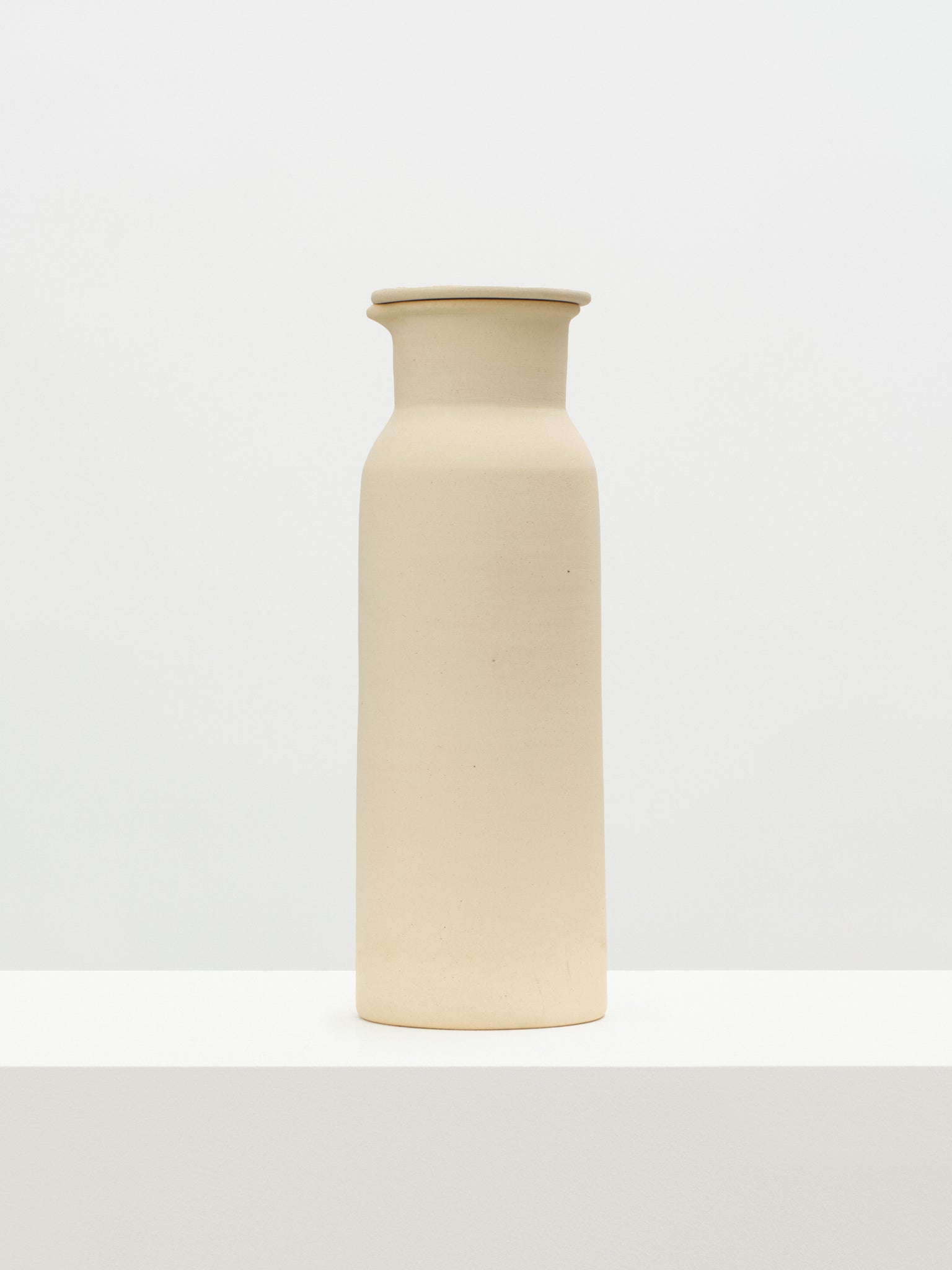 Clay Water Pitcher - Ivory