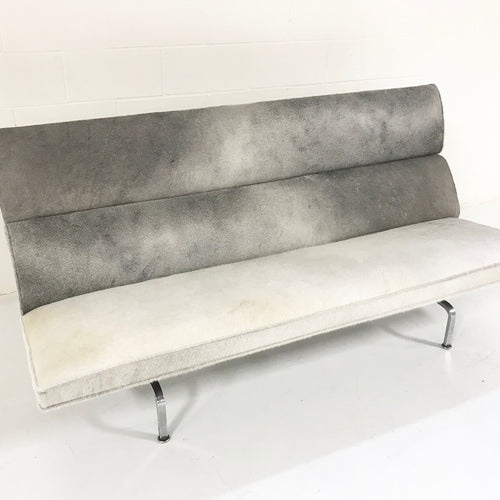 Compact Sofa in Brazilian Cowhide - FORSYTH
