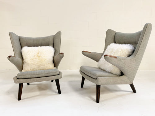 Papa Bear Chairs with Ottomans - FORSYTH