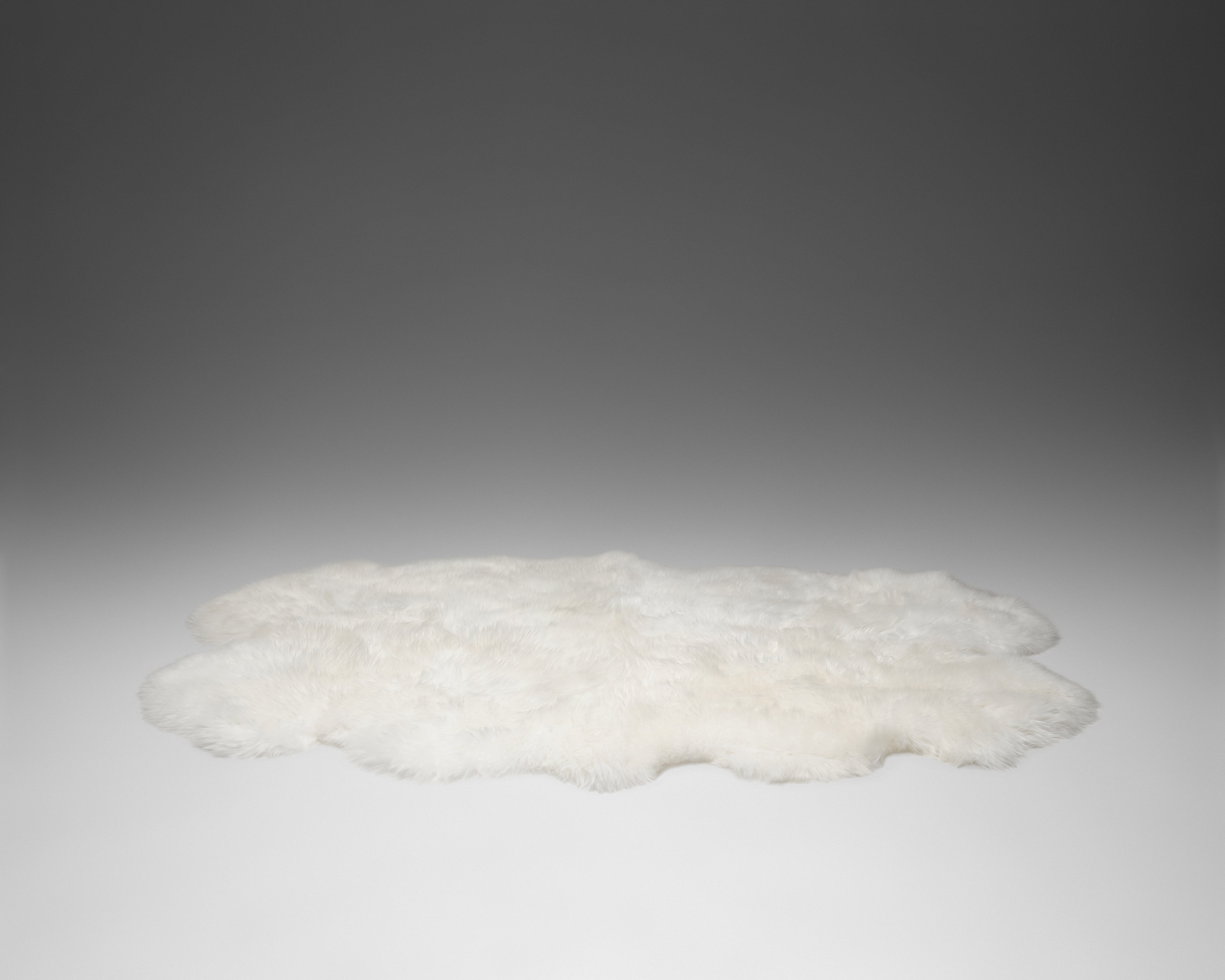 New Zealand Sheepskin Quad Rug - Ivory