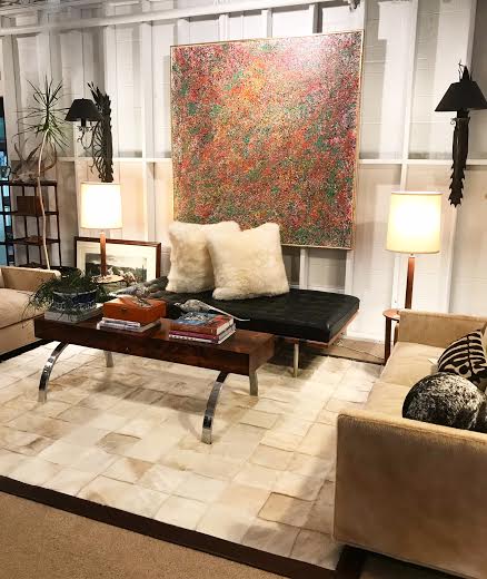 Brazilian Cowhide Patchwork Rug, 8x10 ft - FORSYTH