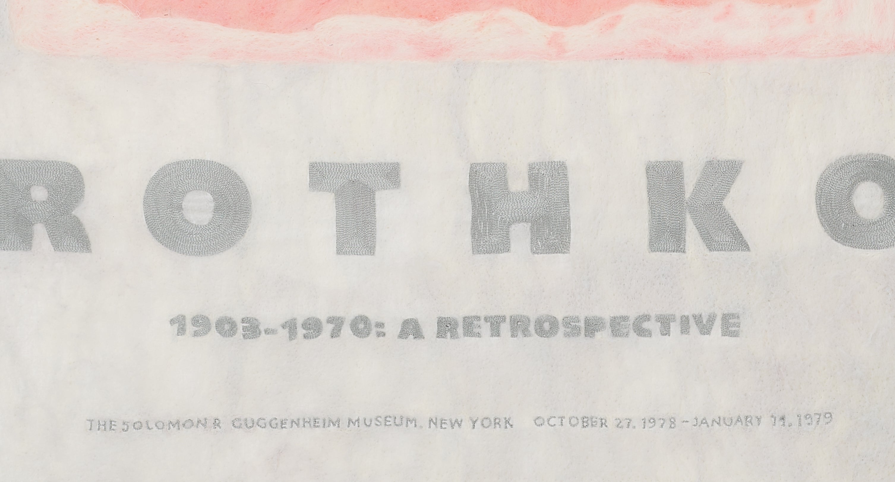 Rothko @ The Guggenheim, Edition of 10