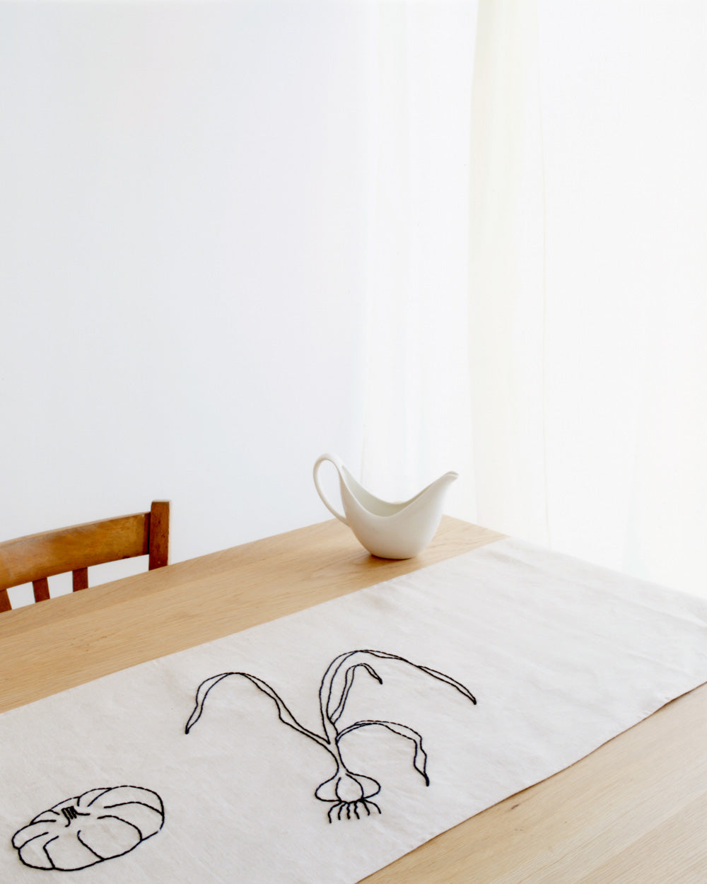 Runner Chemin du Potager - Black
