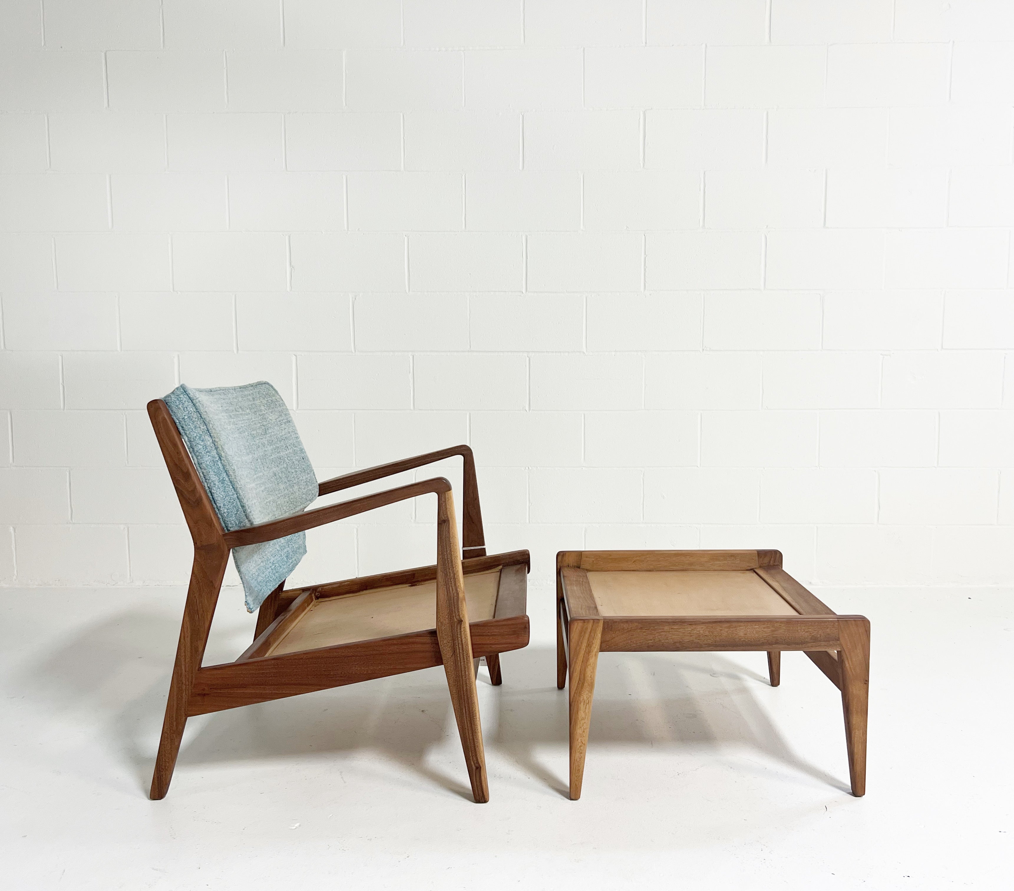 Model U-430 Lounge Chair and Model U-730 Ottoman