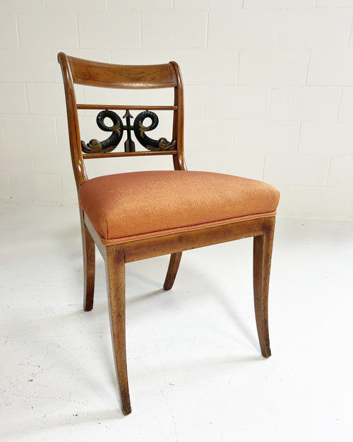 Biedermeier Style Dining Chairs, Set of 4