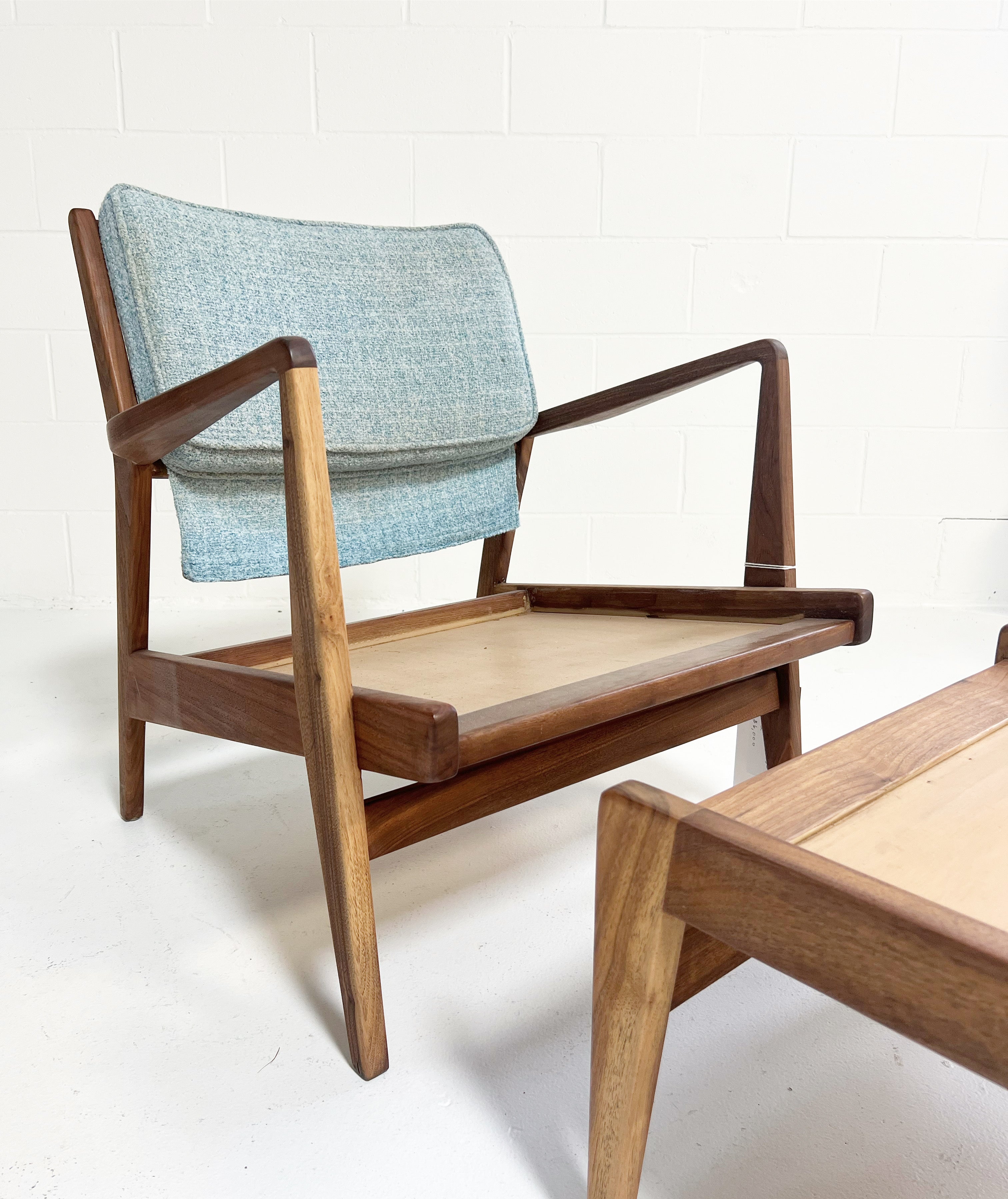 Model U 430 Lounge Chair and Model U 730 Ottoman FORSYTH