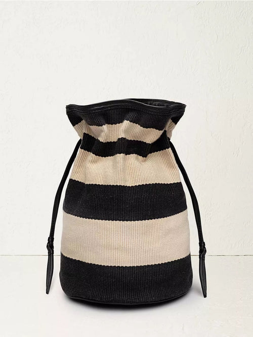 The Sac in Cotton Stripe