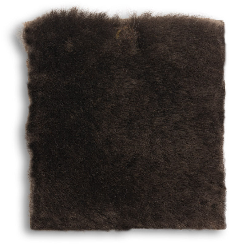 Bespoke Womb Chair and Ottoman in Shearling