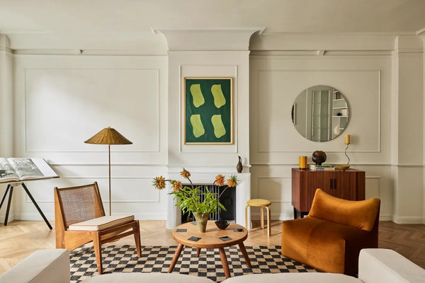 Rooms We Love | A Beautiful Manhattan Apartment with the Checkerboard Rug