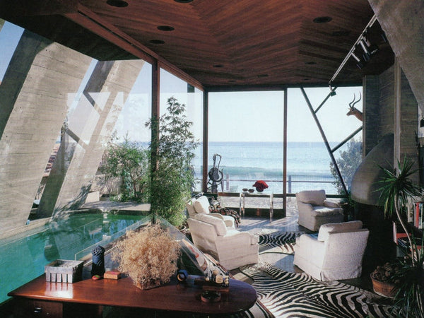 Rooms We Love | John Lautner Stevens House, Malibu