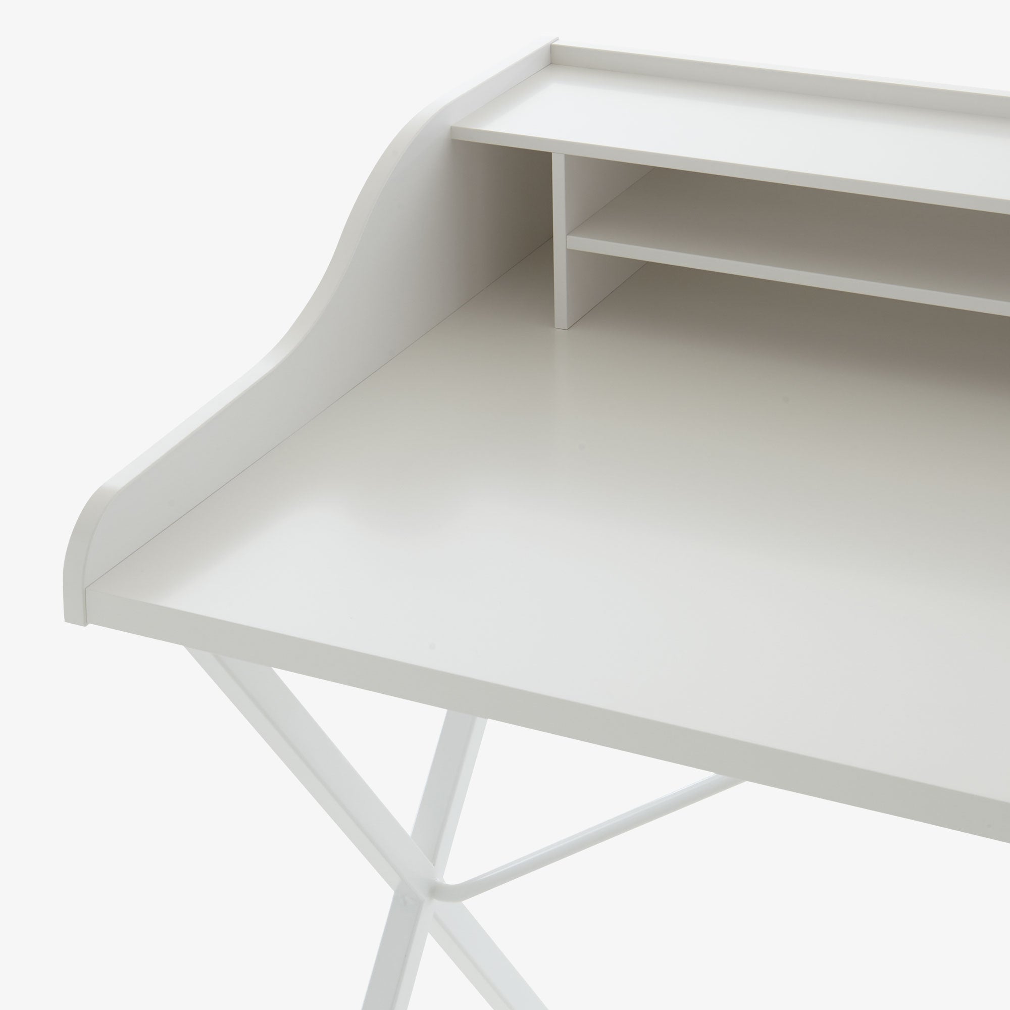 Ursuline Desk | White Lacquer