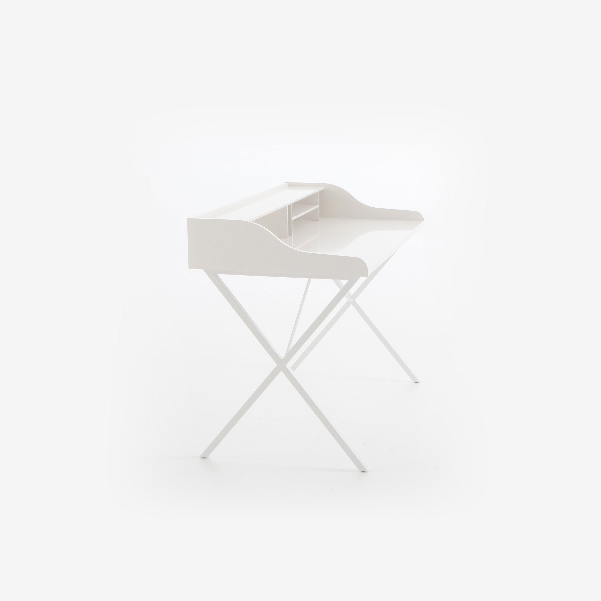 Ursuline Desk | White Lacquer