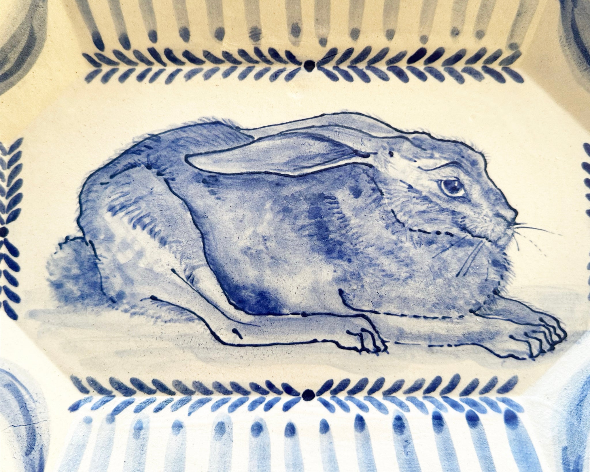 Hare in Repose Platter