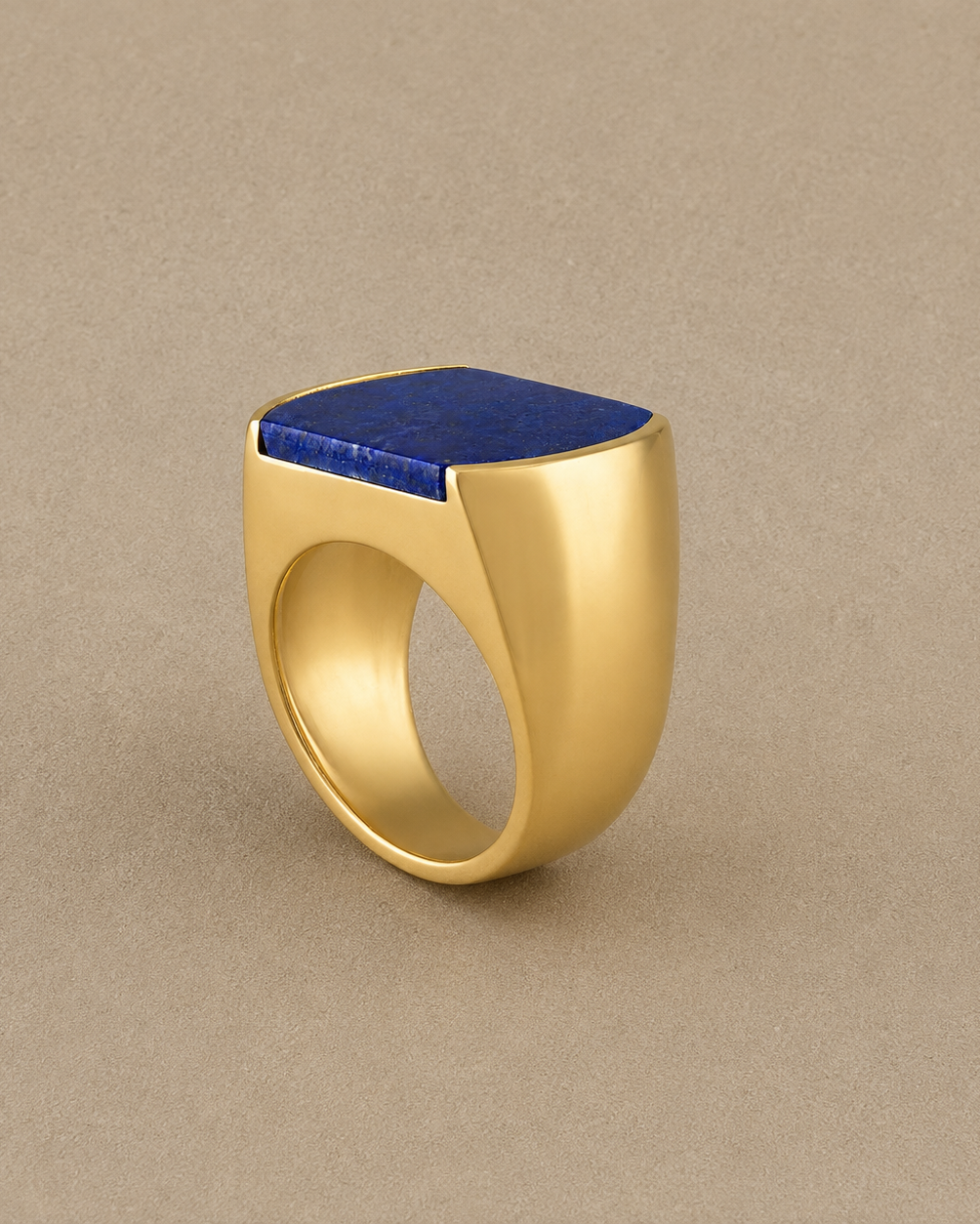 Lapis Signet Ring
