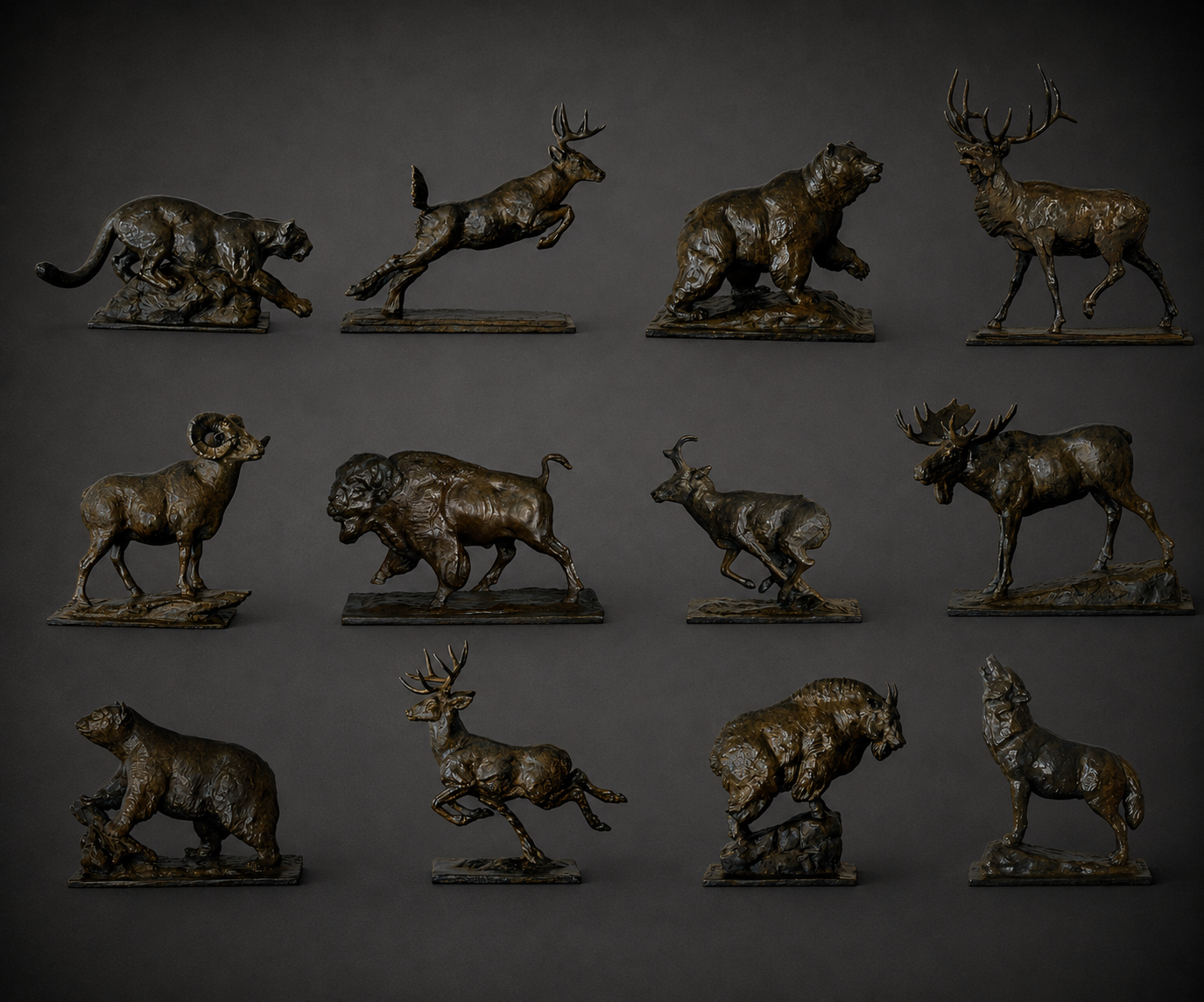 Montana Miniature Wildlife Series – Full Collection