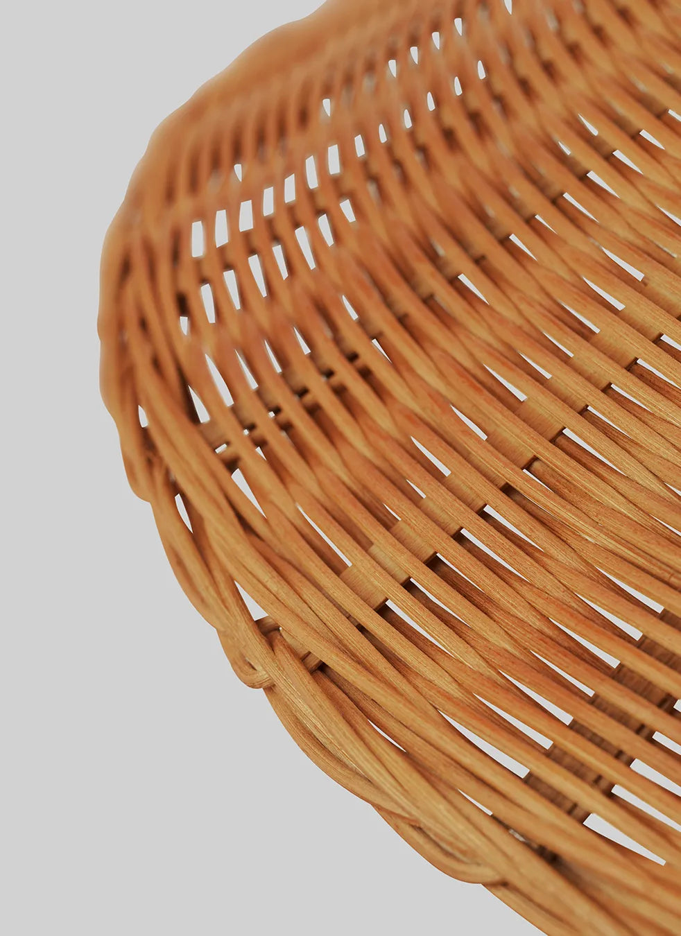 9602 Floor Lamp - Wicker Willow