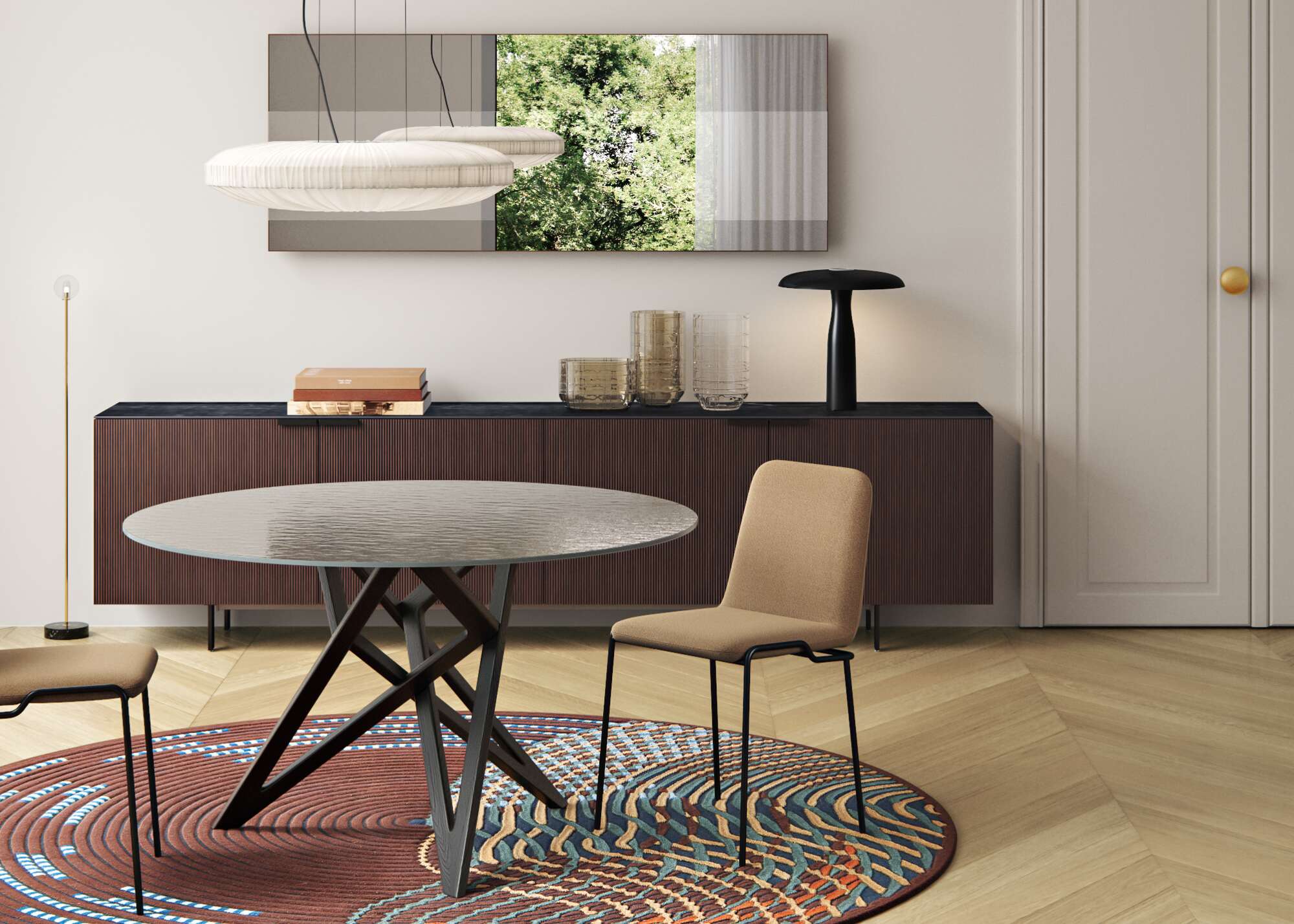 Selvans Sideboard 4 Doors