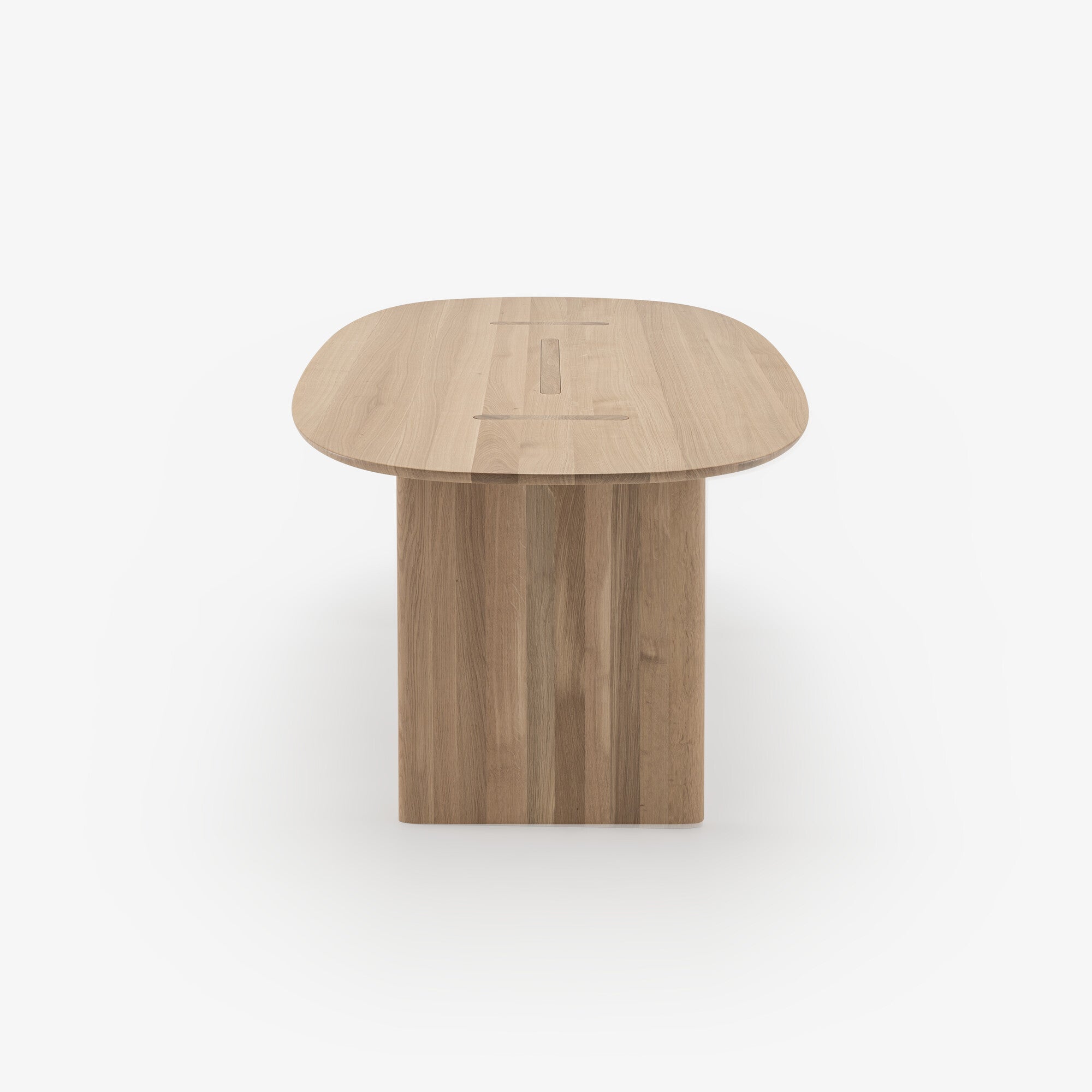 Sillage Dining Table - Solid Bleached Oak