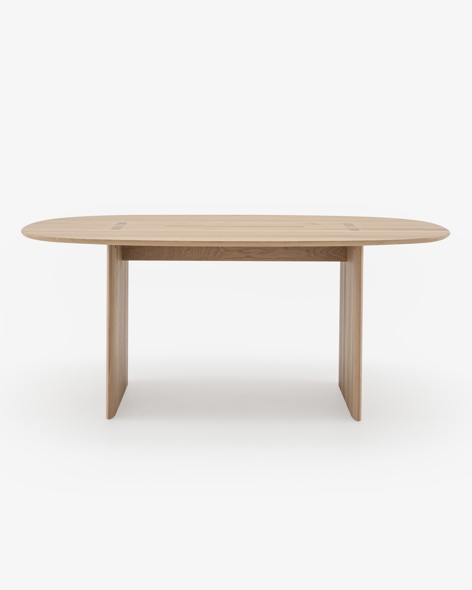 Sillage Dining Table - Solid Bleached Oak
