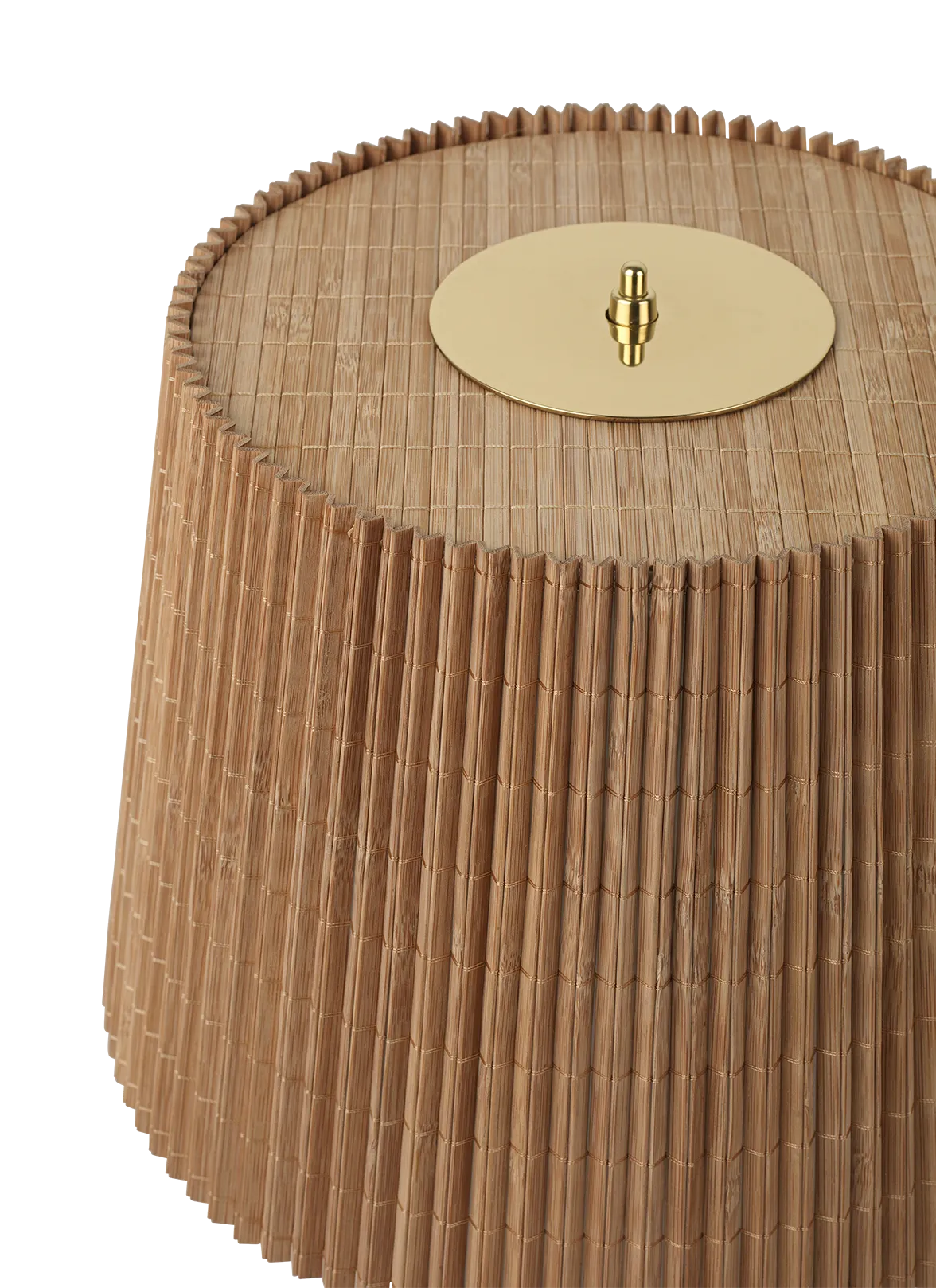 9205 Table Lamp - Bamboo and Brass