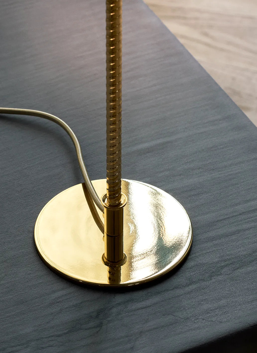 9205 Table Lamp - Bamboo and Brass