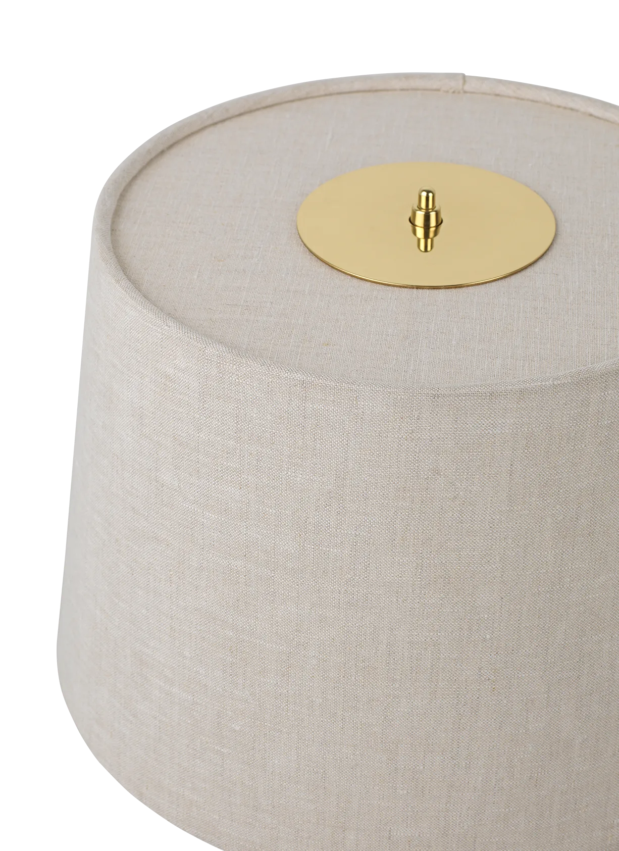 9205 Table Lamp - Canvas and Brass