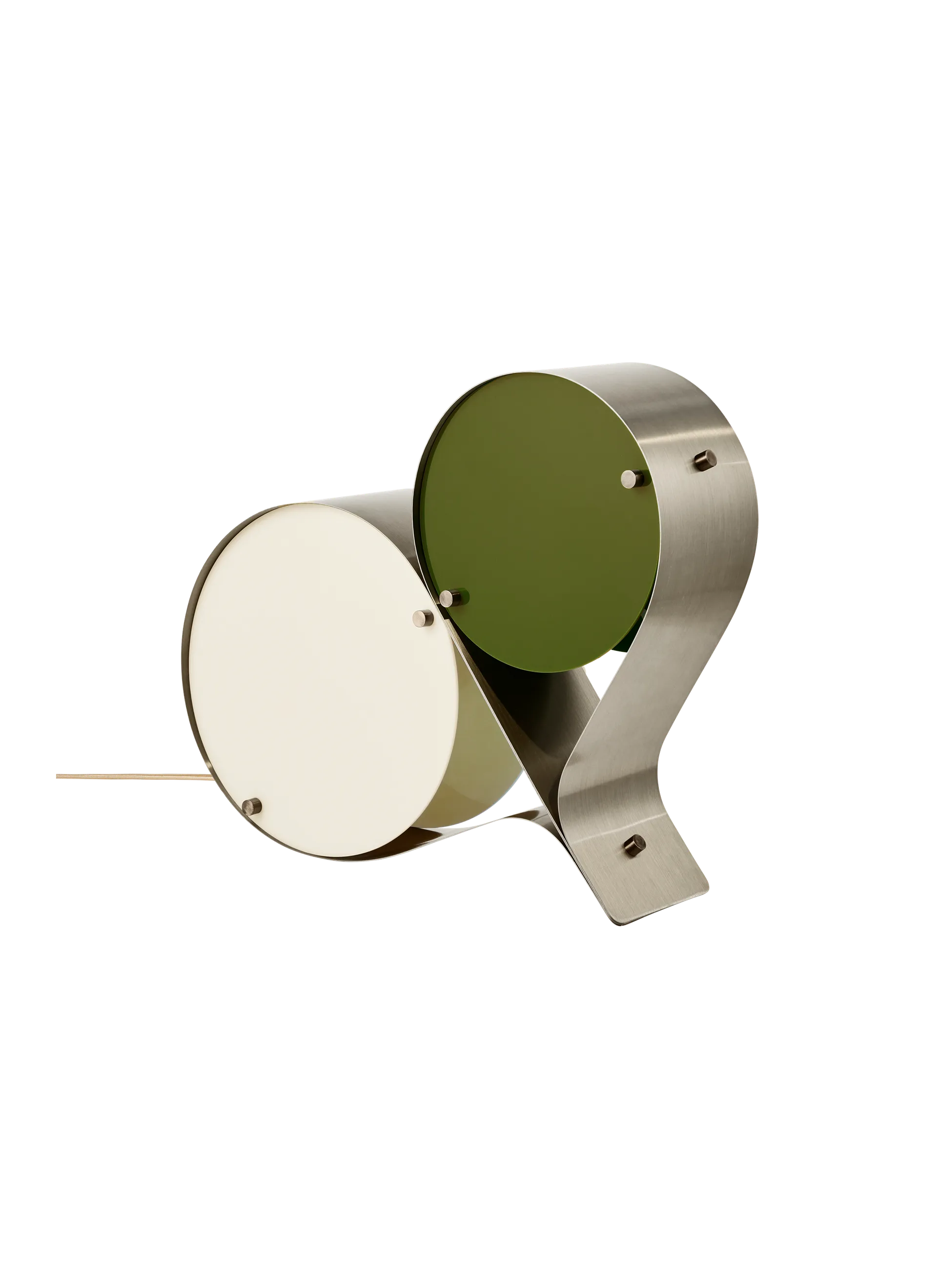 Coppia Table Lamp - Ivory & Olive