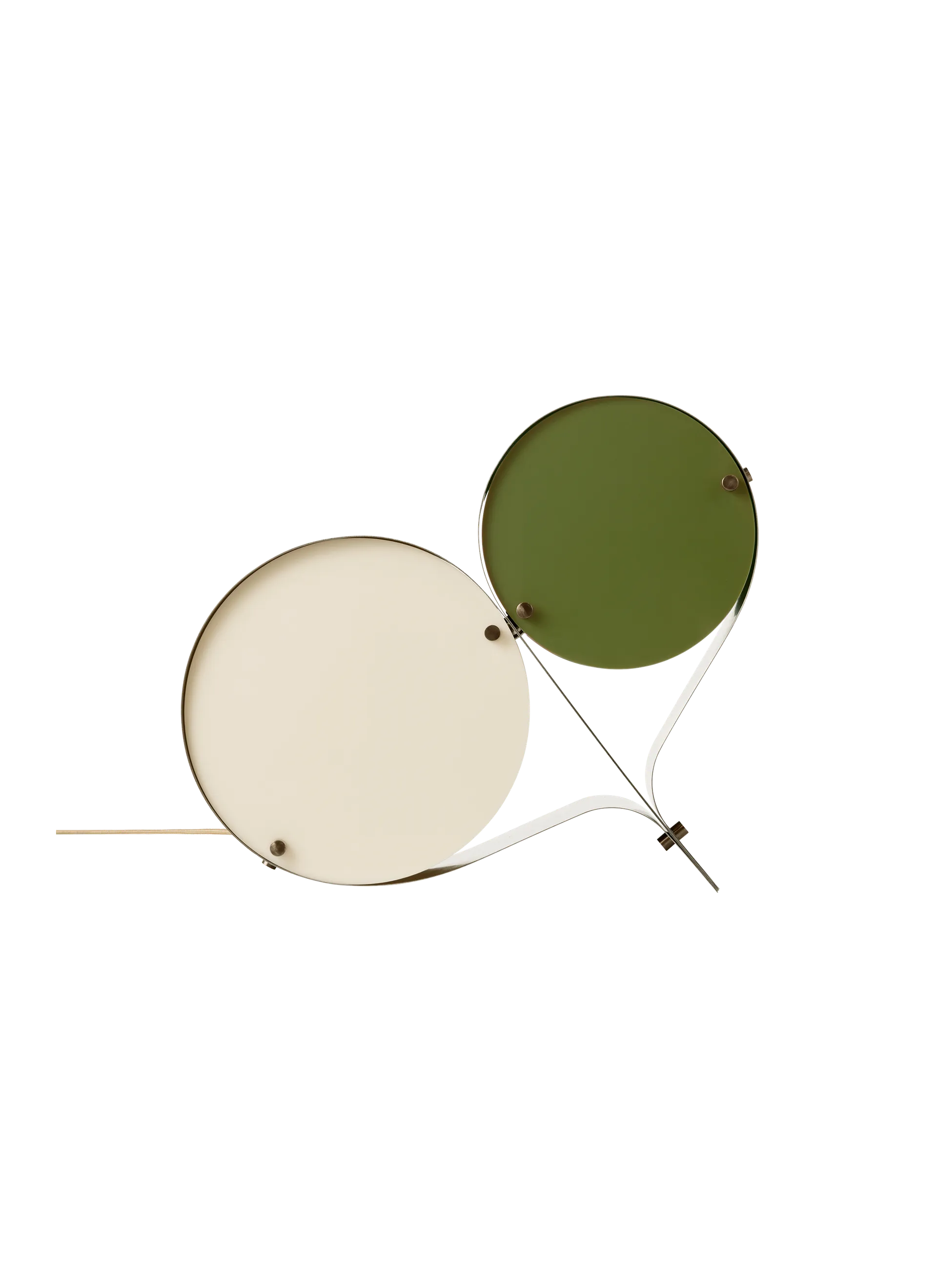Coppia Table Lamp - Ivory & Olive
