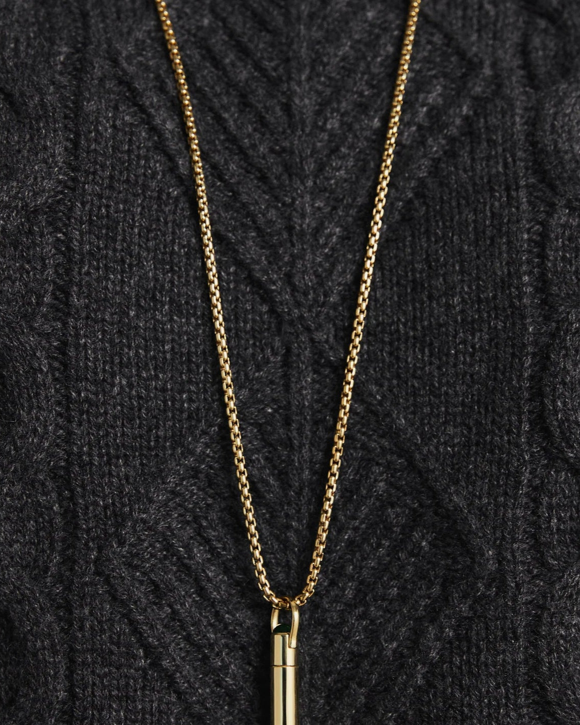 The Classic Rounded Box Chain, 14K Gold