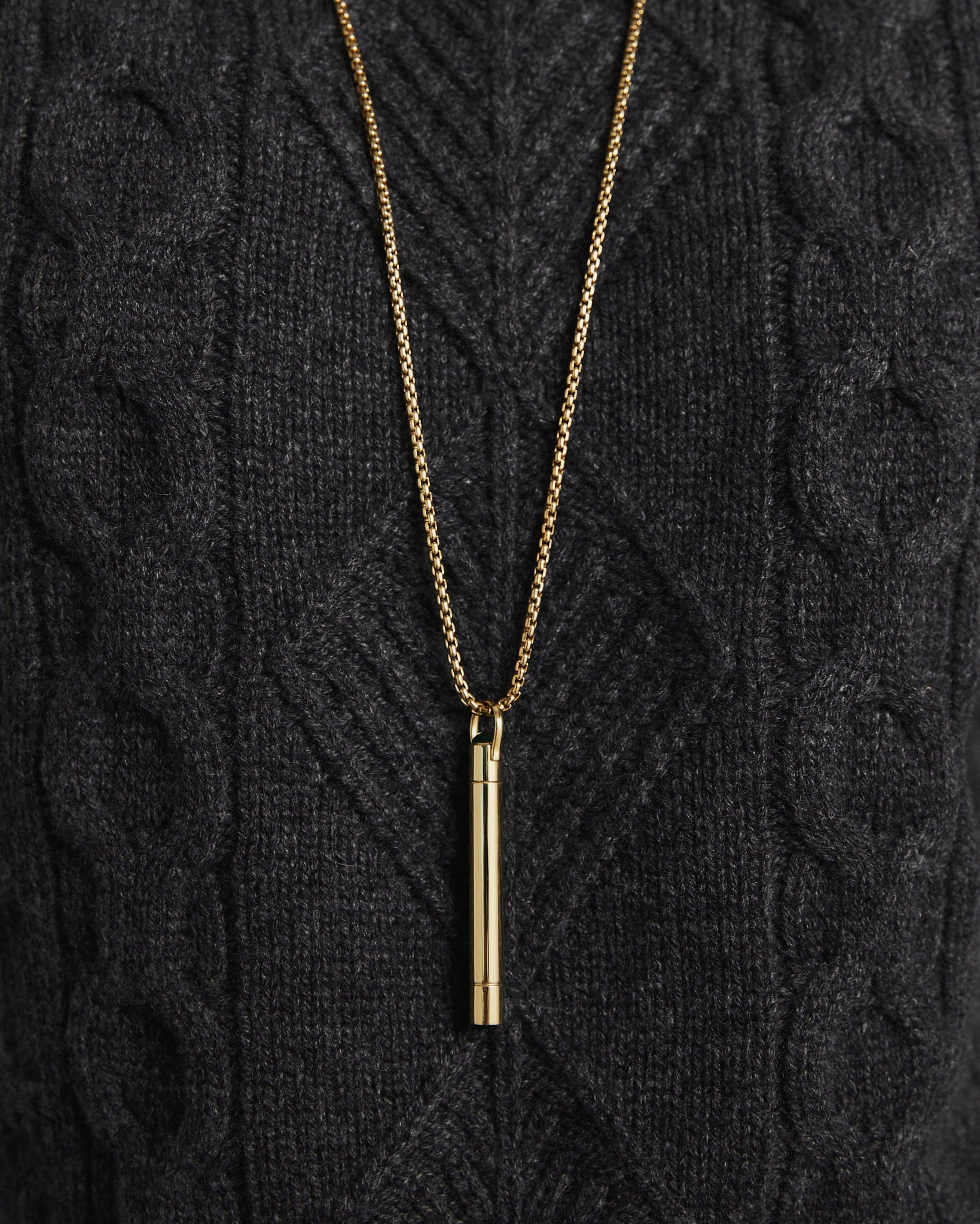 The Classic Rounded Box Chain, 14K Gold