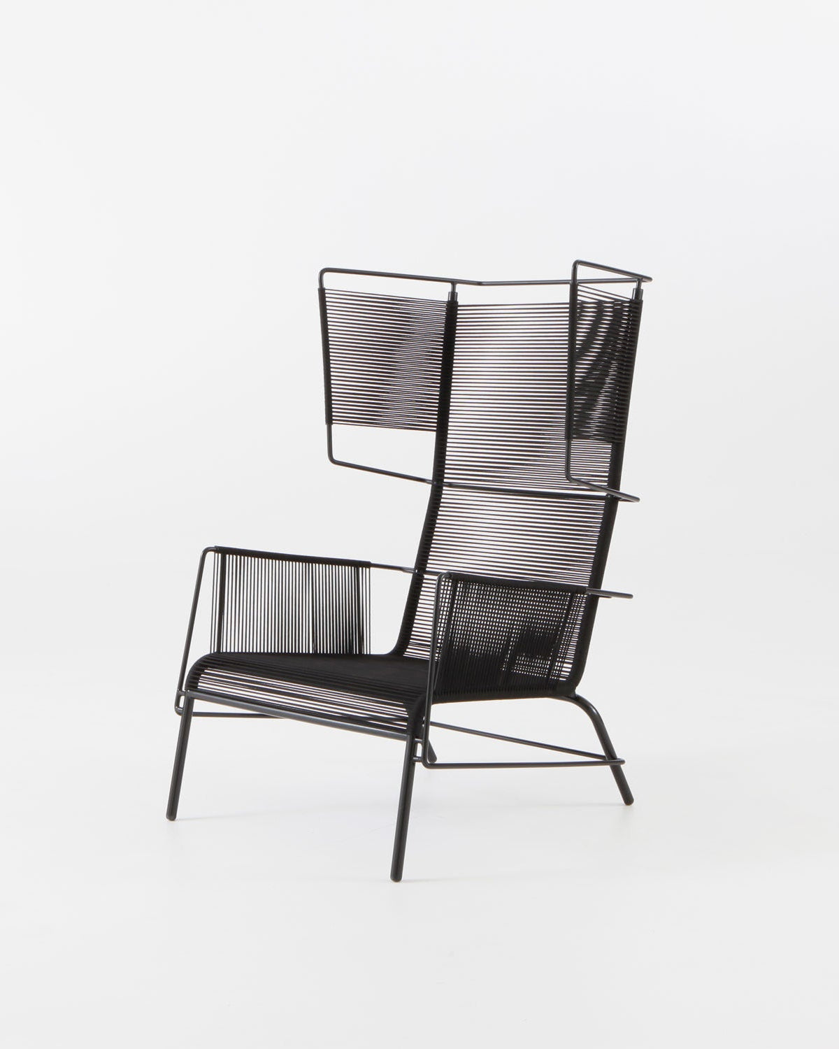 Fifty Outdoor Armchair, Black