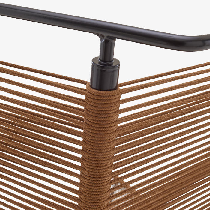 Fifty Outdoor Armchair, Brown