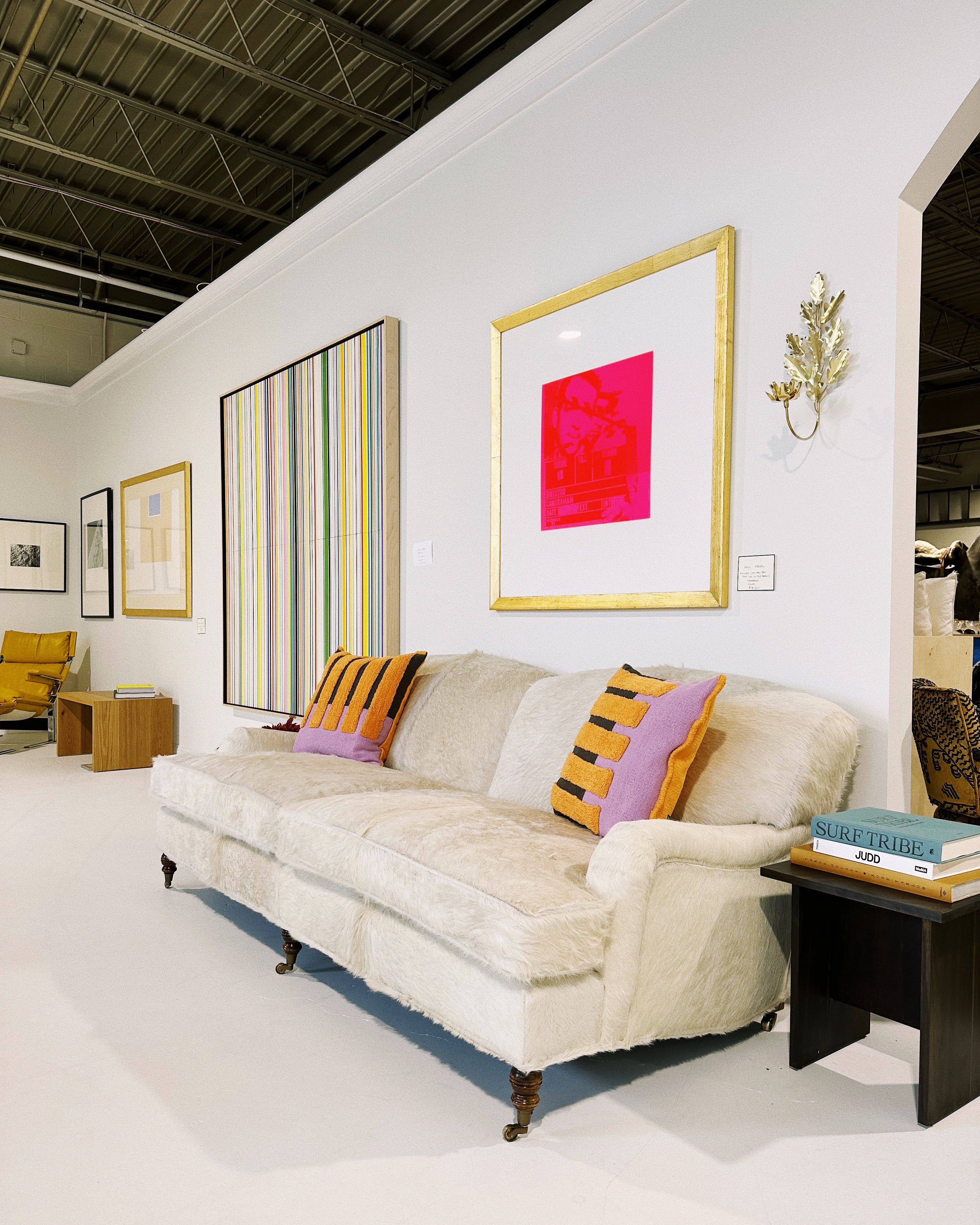 Vintage Signature Sofa in Brazilian Cowhides