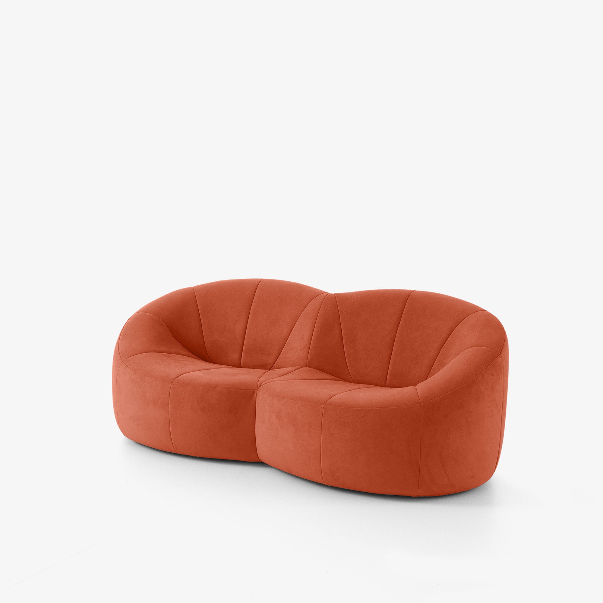 Pumpkin Loveseat