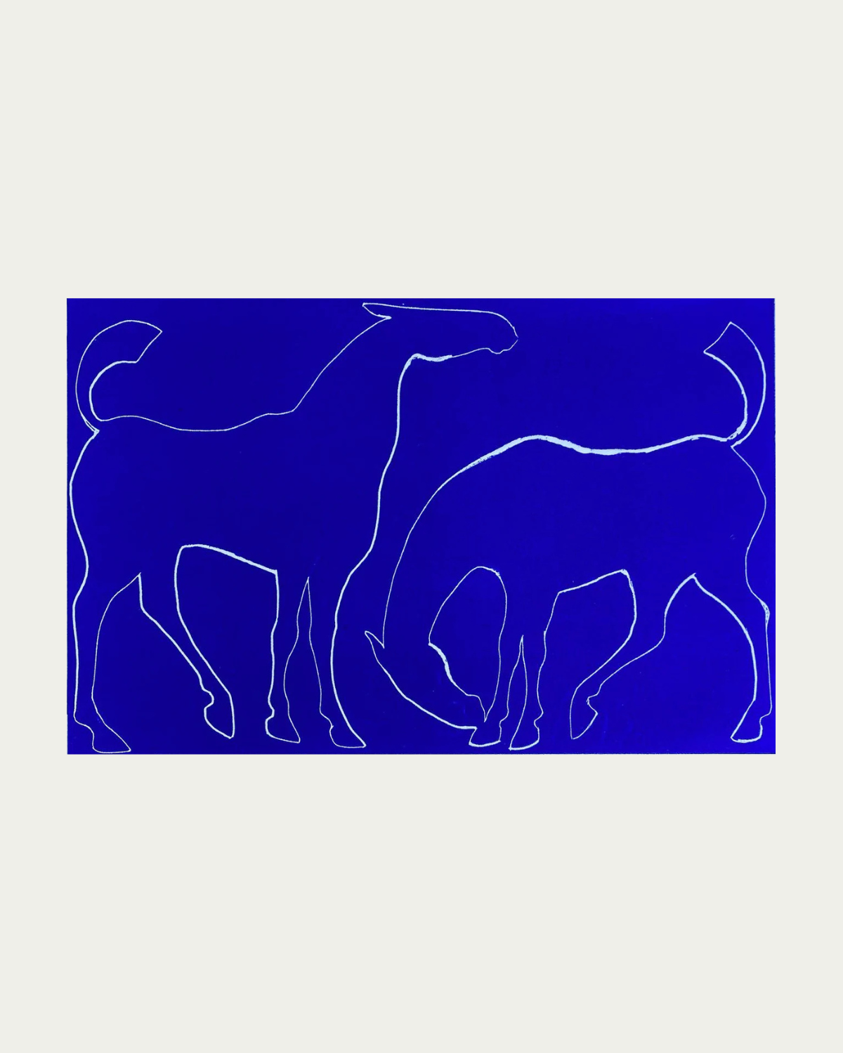Duo. Relief Print, Edition of 28