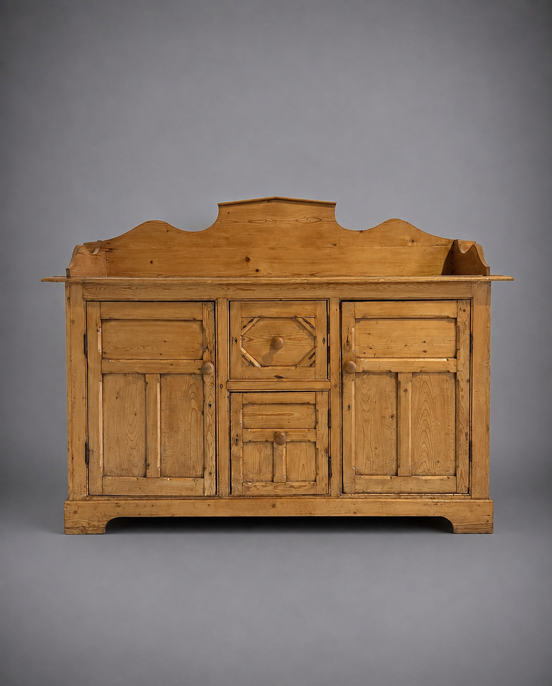 Antique English Pine Cabinet