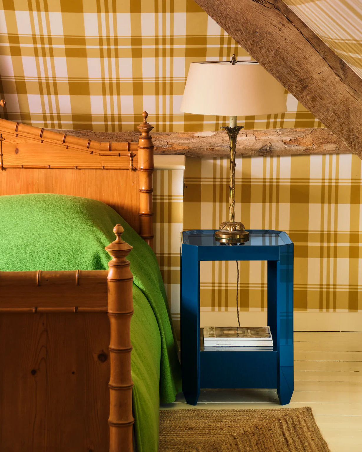Felix Bedside Table | Marine/Midnight Blue