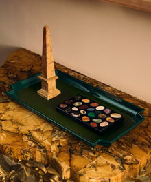 Medium Jean Tray | Bottle Green/Loden Green