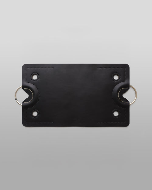 The Leather Placemat - Black Bridle Leather